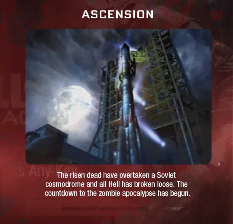 Ascension original Black Ops map selection artwork